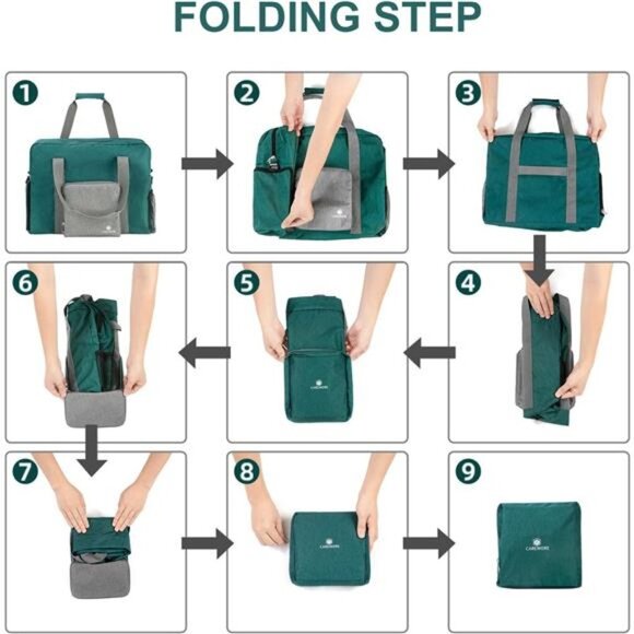 Tropical Floral Print Sports Travel Tote‎ Bag Weekender Duffle Gym Crossbody Bag - Picture 6 of 7